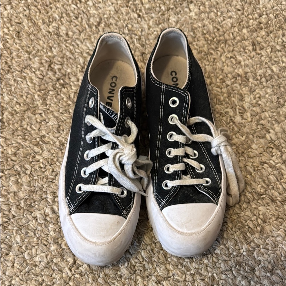 Converse Black and White Sneakers